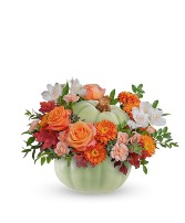 Whimsy Pumpkin Keepsake Container