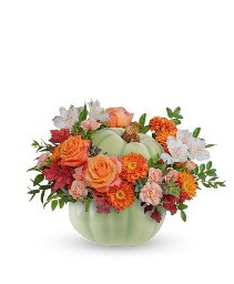 Whimsy Pumpkin Keepsake Container
