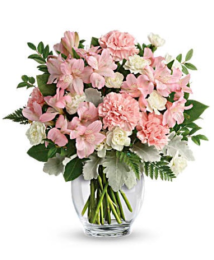 Whisper Soft Bouquet vase