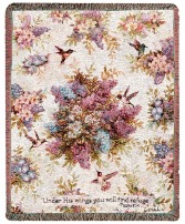 Whisper Wings Tapestry Throw