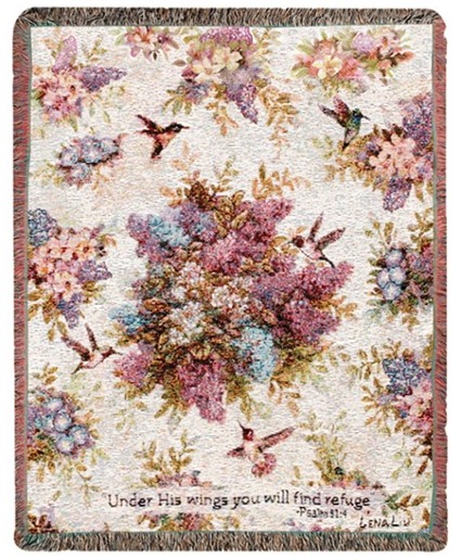 Whisper Wings Tapestry Throw