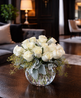 Whispered Love 24 white roses  in San Dimas, California | O'MALLEY'S FLOWERS OF SAN DIMAS