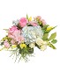 Whispering Blooms Pastel Colors Floral Arrangement