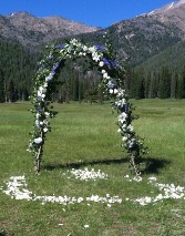 Whispering Willows Floral Arch