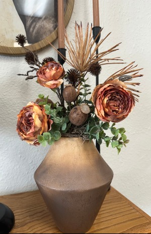 Whispers of Autumn Fall Silk Arrangement
