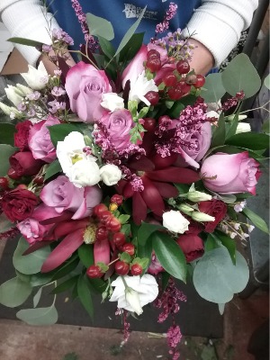 Whispers of Lavender Bridal Bouquet