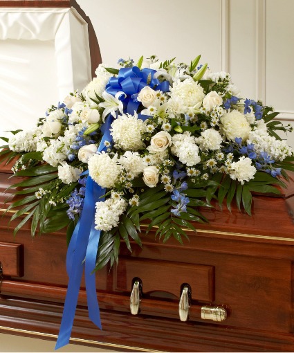 White and Blue Remembrance 