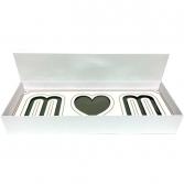 White and Gold Mom Deep Love Floral Gift Box  
