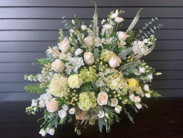 White and Green Glory Sympathy in Bridgewater, MA | Pillsbury Florist at Studio 27 Flowers White and Green Glory Sympathy in Bridgewater, MA | Pillsbury Florist at Studio 27 Flowers