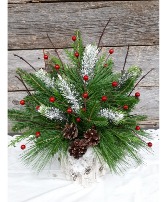 White Birch Container 