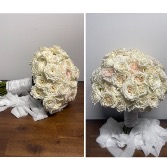 White blush bouquet White blush bride bouquet