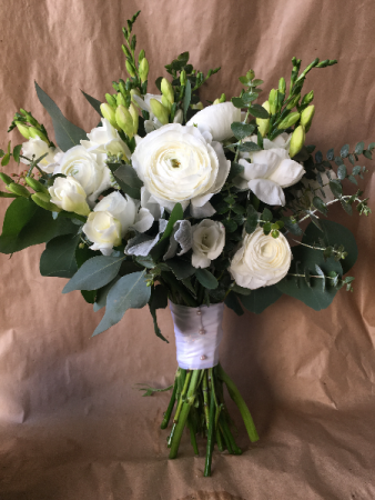 White Bridal Bouquet