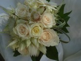 white bridal bouquet wedding
