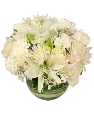 Dazzling Winter Wonderland Flower Arrangement