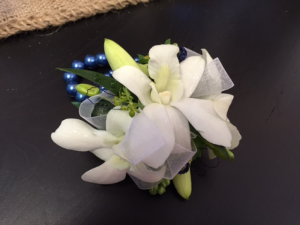 White by Night Corsage
