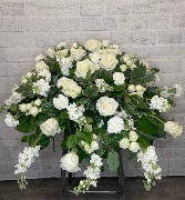 White Casket Spray (872) 