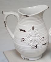 Designer Choice in White Ceramic 8.5