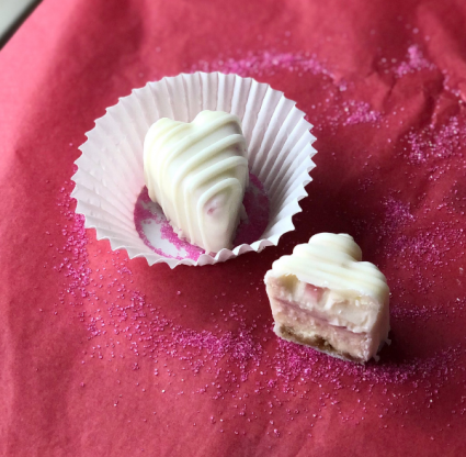 Raspberry Cheesecake Bites 
