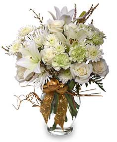 White Christmas Bouquet 