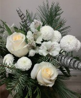 White Christmas Bouquet 