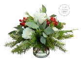 White Christmas Bouquet