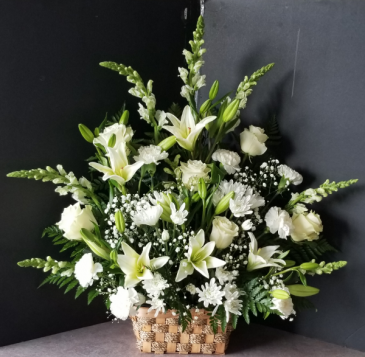 WHITE CLOUD BASKET