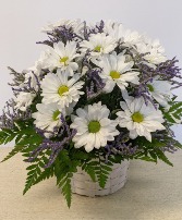 white daisy basket-NFS-A13 Wicker basket