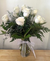 White dozen roses apache junction gold canyon mesa 