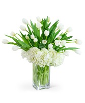 White Elegance Flower Arrangement