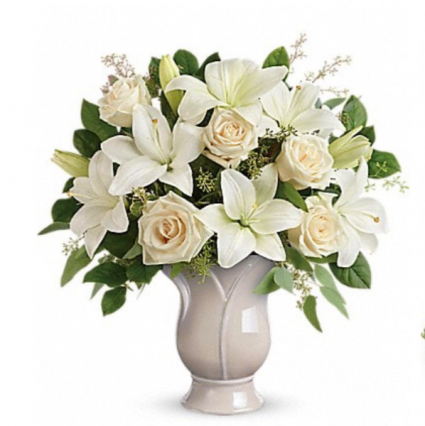 White elegance Vase