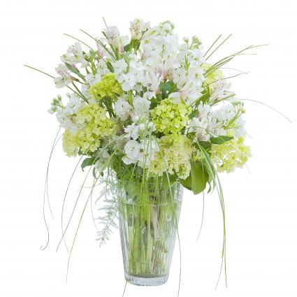 White Elegance Vase Arrangement