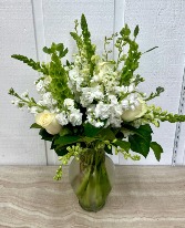 White Floral Arrangement 