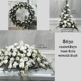 White Funeral Funeral Package