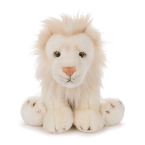 White Lion Stuffed Animal 12'' Gift