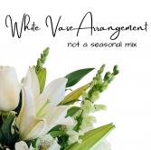 White Vase Arrangement