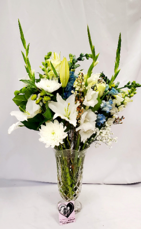 White Multi Vase Just Because