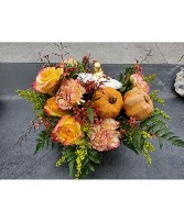 White Pumpkin Arrangement 