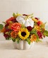 White Pumpkin Fall Floral Arrangement