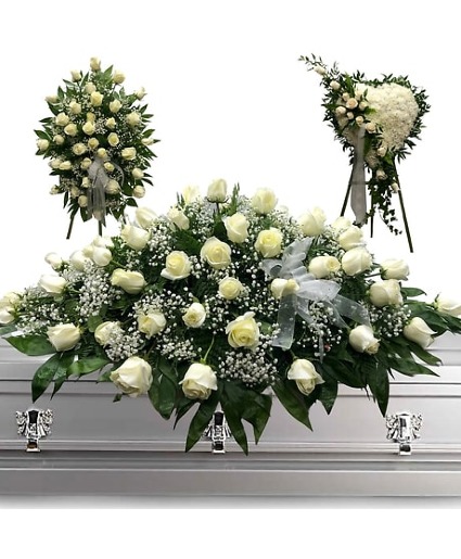 White Rose 3 pc set 3 pc set