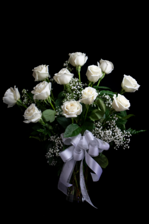 (ON SALE) White Rose A Dozen