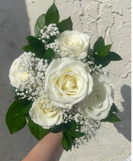 White Rose Bouquet 