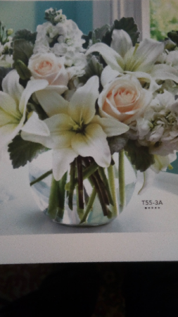 WHITE ROSE GLITTER T55_3a