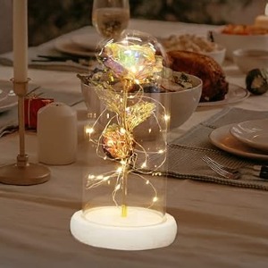 White Rose Globe gift