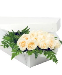  White Roses Gift Boxed 