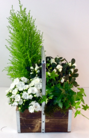 White Rustic Garden