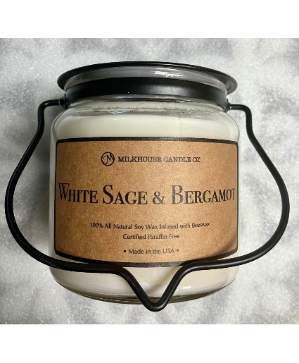 White Sage & Bergamot Candle 