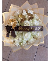 White Serenity Bouquet