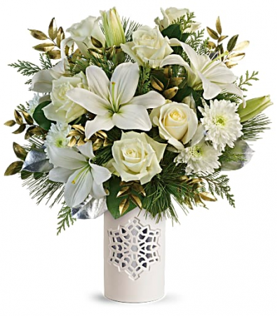 White Snowflake Bouquet