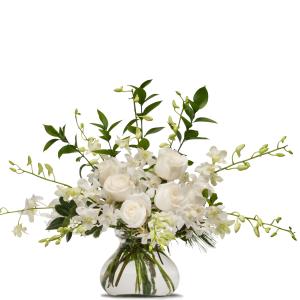 White Splendor Arrangement in Fort Smith, AR | EXPRESSIONS FLOWERS, LLC White Splendor Arrangement in Fort Smith, AR | EXPRESSIONS FLOWERS, LLC
