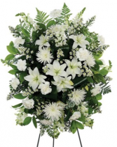 White Standing Spray 